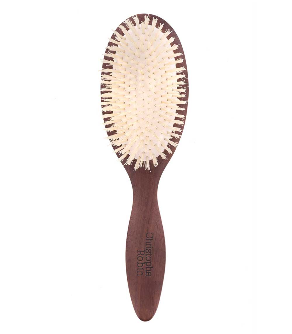 Brosse à cheveux démêlante en bois Christophe Robin