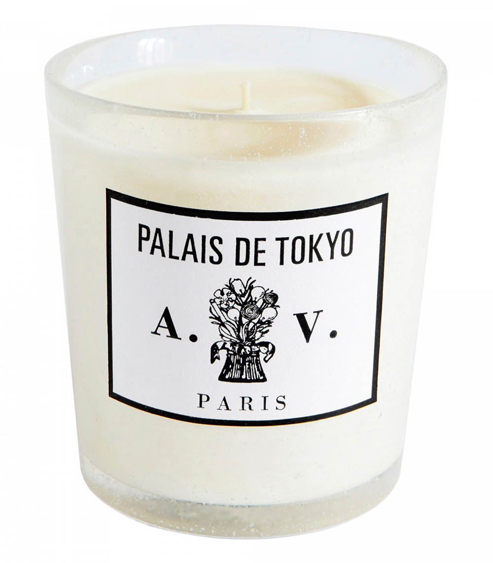 Bougie parfumée, Palais de Tokyo en verre, 260 grammes Astier de Villatte