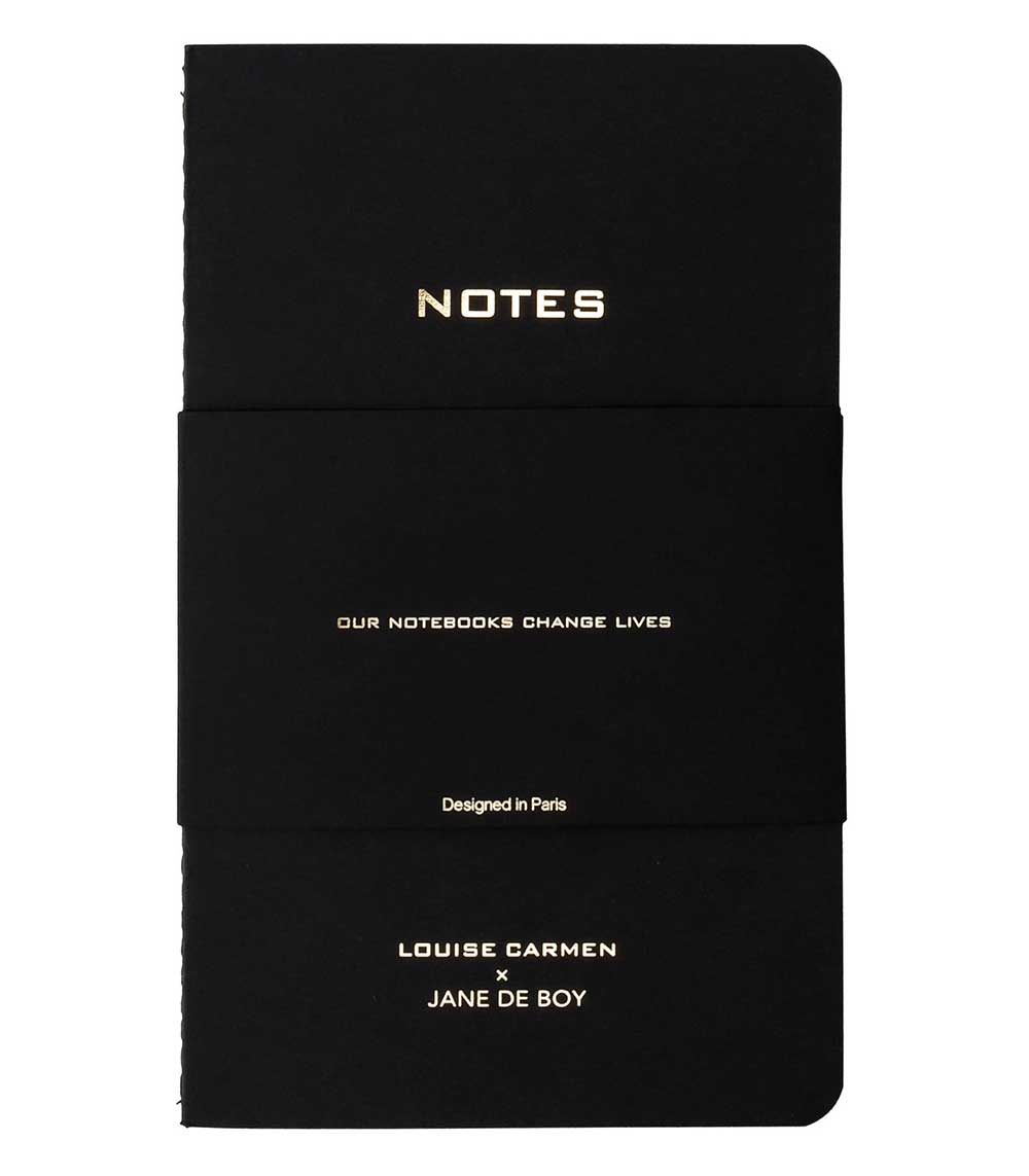 Carnet de notes  Jane de Boy Louise Carmen