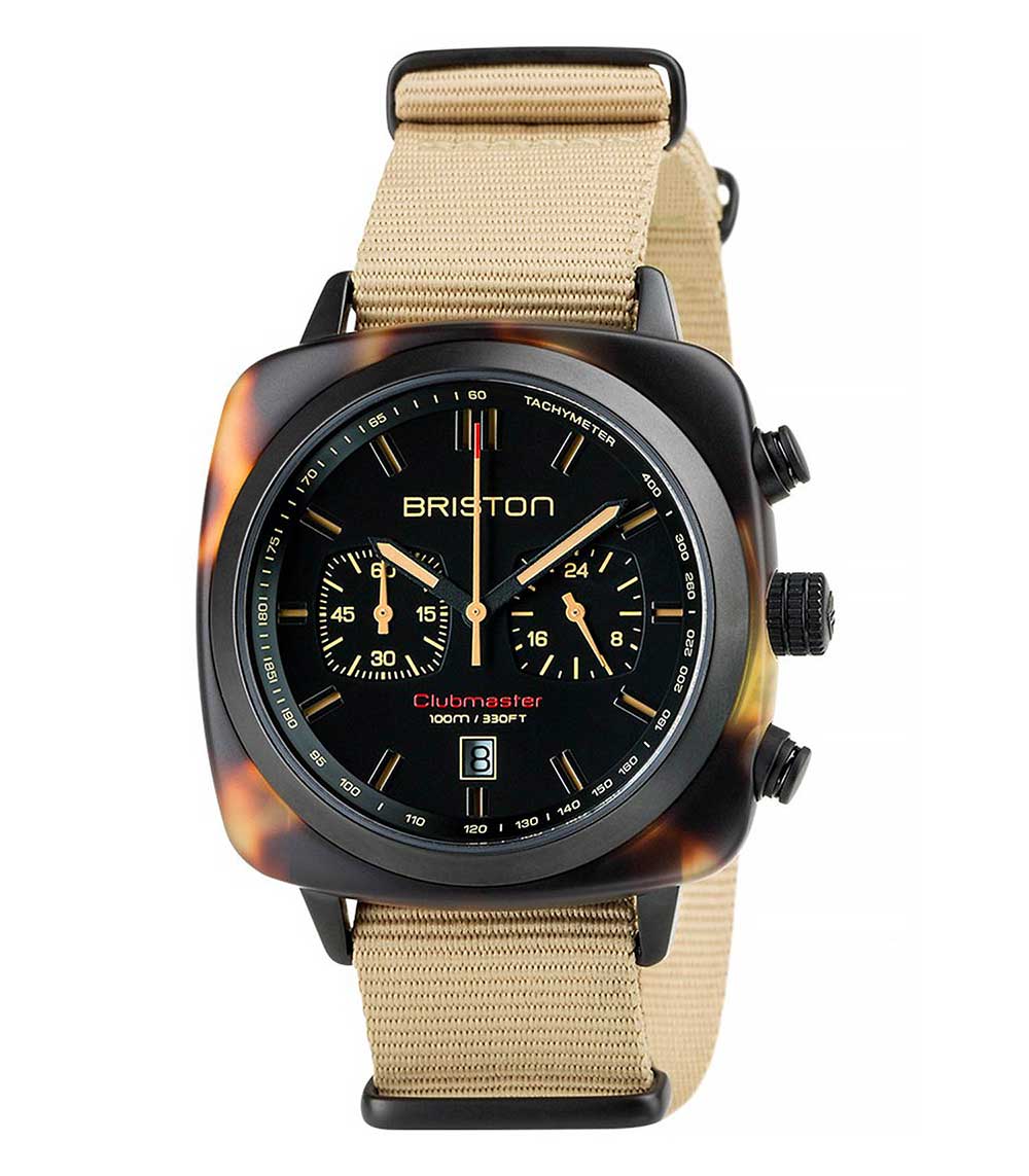 Montre Clubmaster Sport Chrono Tortoise - Safari Briston