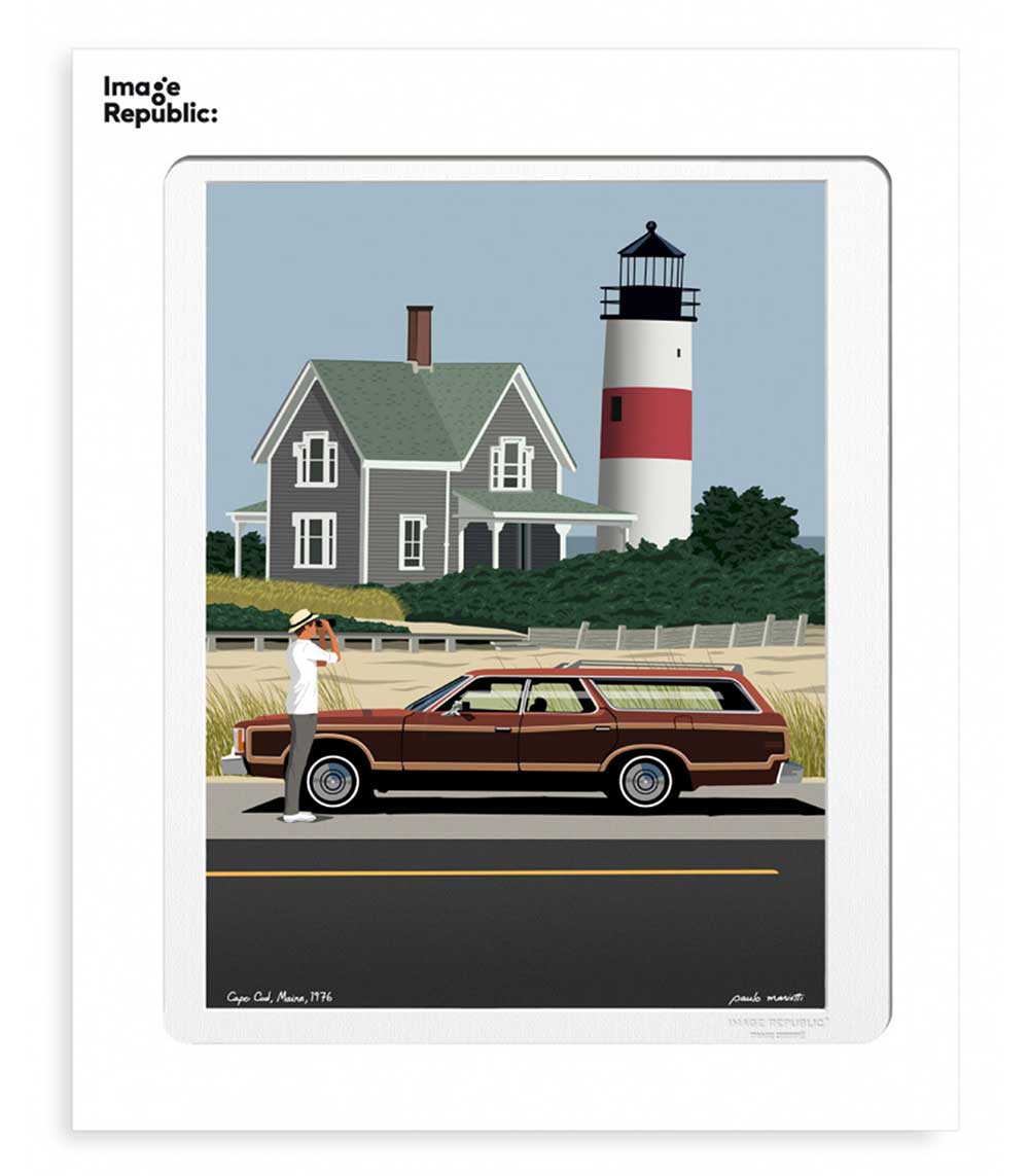Carte Postale Paulo Mariotti Cap Cod 10.5 x 15 Image Republic