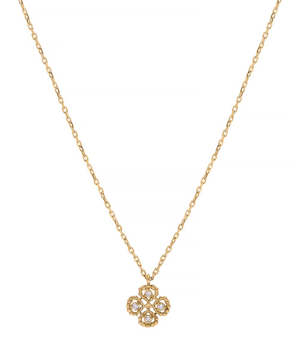collier or jaune collier or jaune