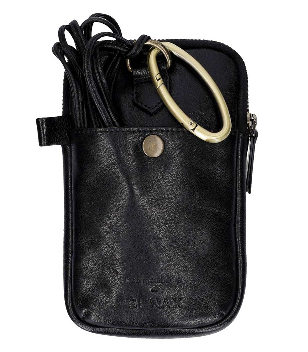 Pochette de téléphone en cuir Bea Mombaers 2 Serax