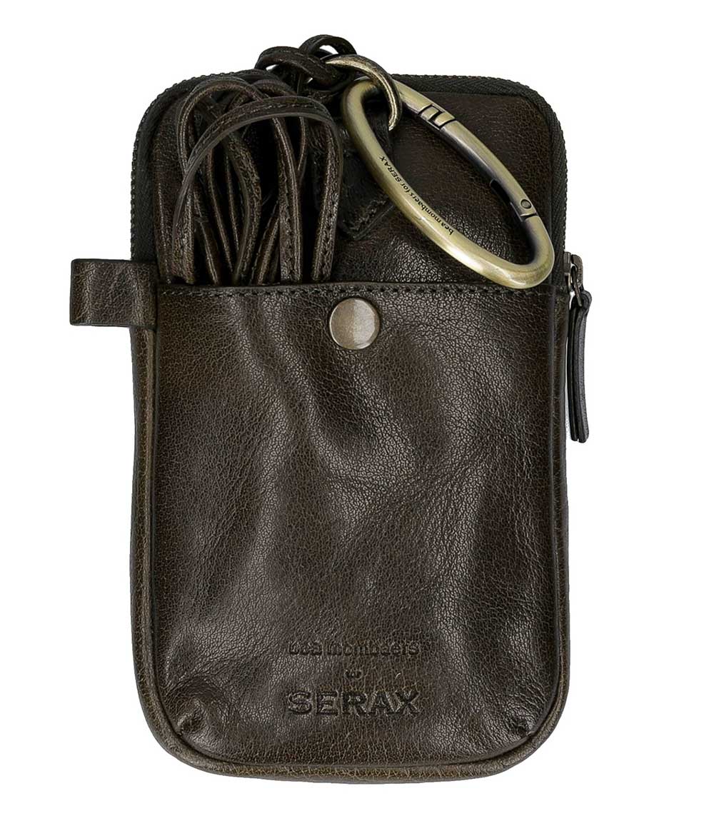 Pochette de téléphone en cuir Bea Mombaers 3 Serax
