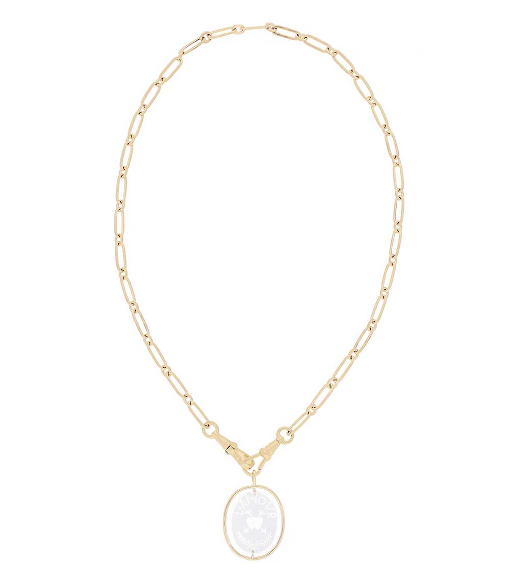 Collier L'amour n°2 en cristal Pascale Monvoisin