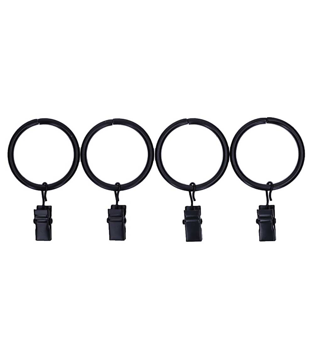 Set de 12 anneaux à pince pour panneau de rideau Maison de Vacances