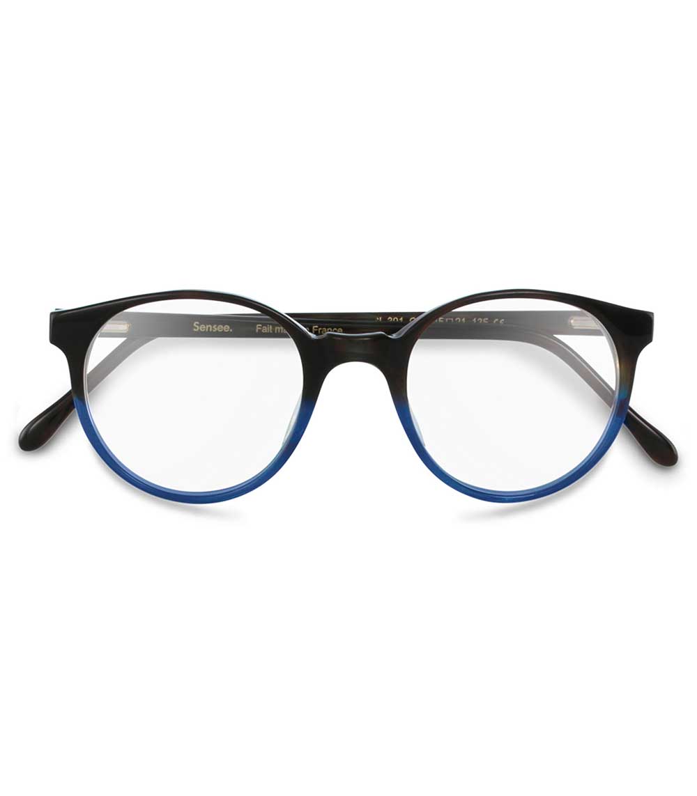 Lunettes écran Cl.301 Bicolore degradé bleu Sensee