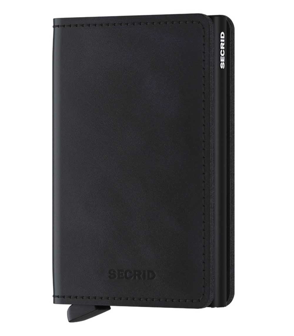 Porte-Carte Slimwallet Vintage Black Secrid