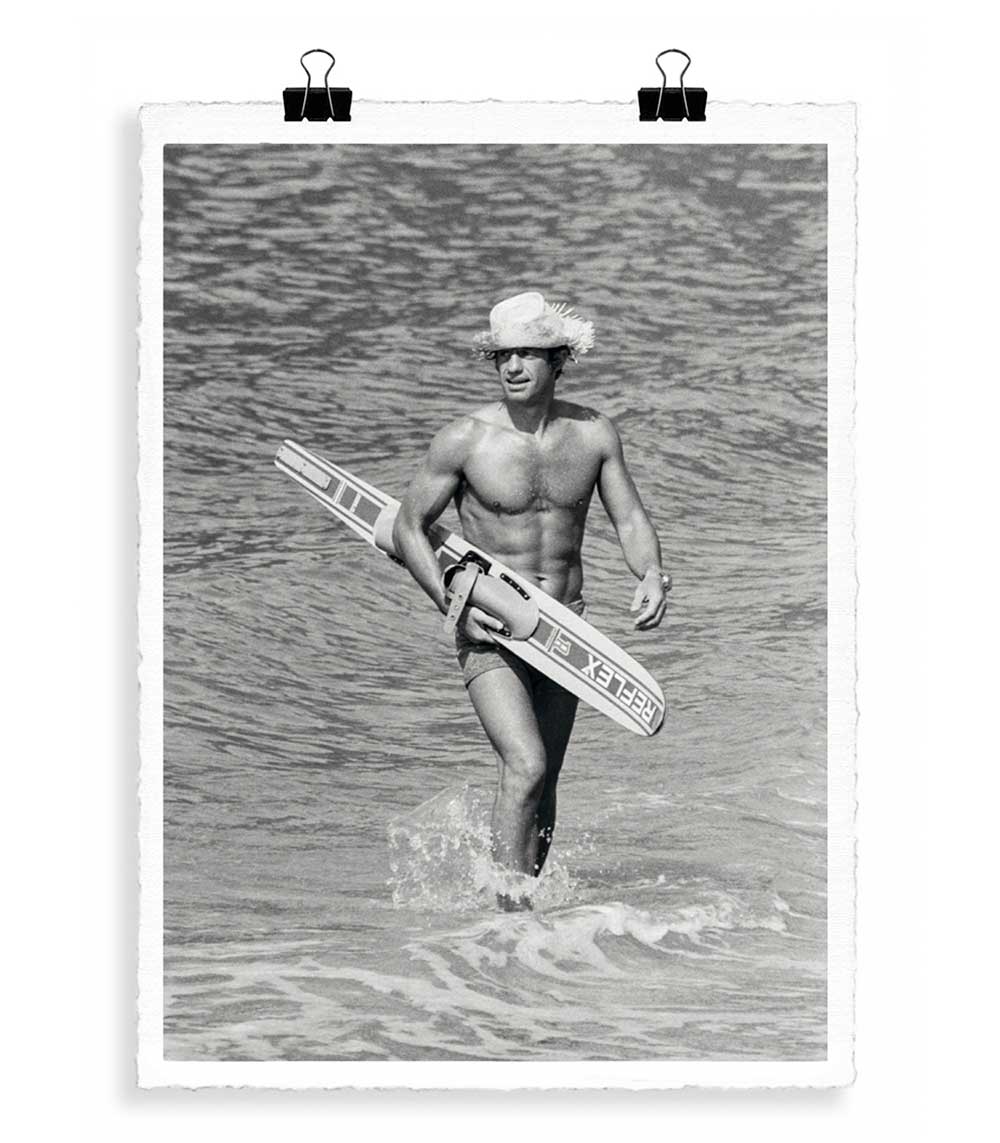 Affiche Belmondo Le Magnifique Ski Nautique 56 x 76 cm Image Republic