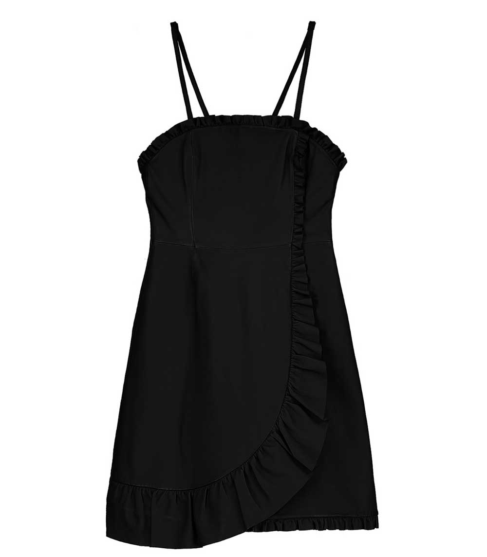 Robe cuir Alexa Chung