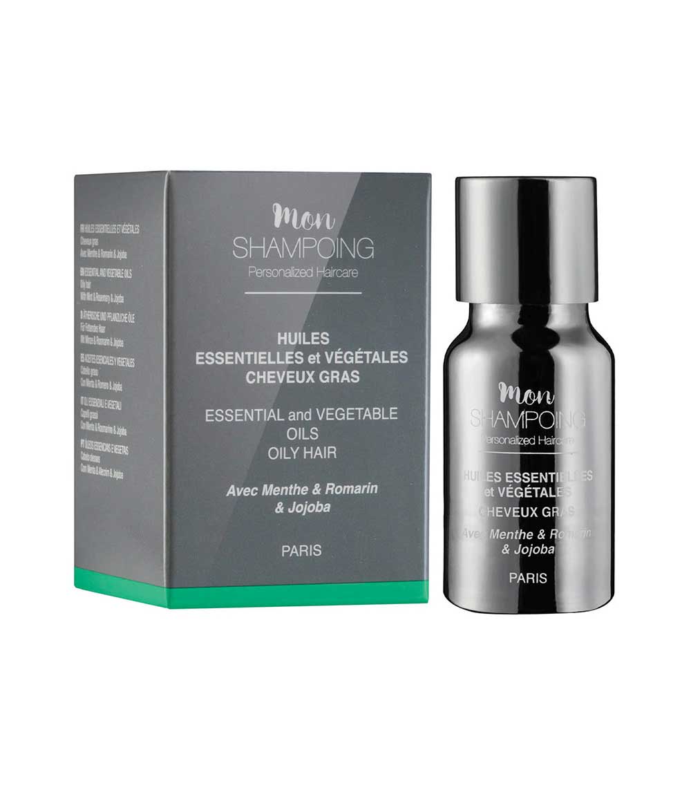 Booster Huiles essentielles et végétales cheveux gras 5 ml Mon Shampoing