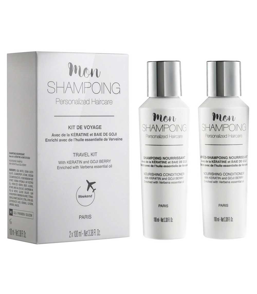 Kit de voyage au format cabine Mon Shampoing