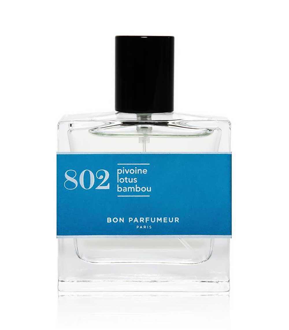 Eau de Parfum 802 Pivoine, Lotus et Bambou 30 ml Bon Parfumeur