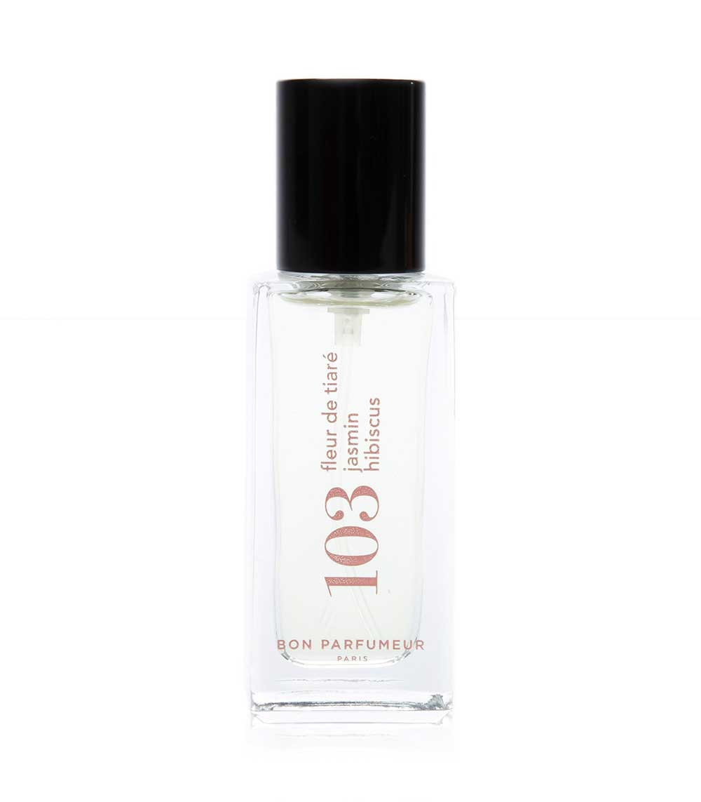 Eau de Parfum 103 Fleur de Tiaré Jasmin Hibiscus 15 ml Bon Parfumeur