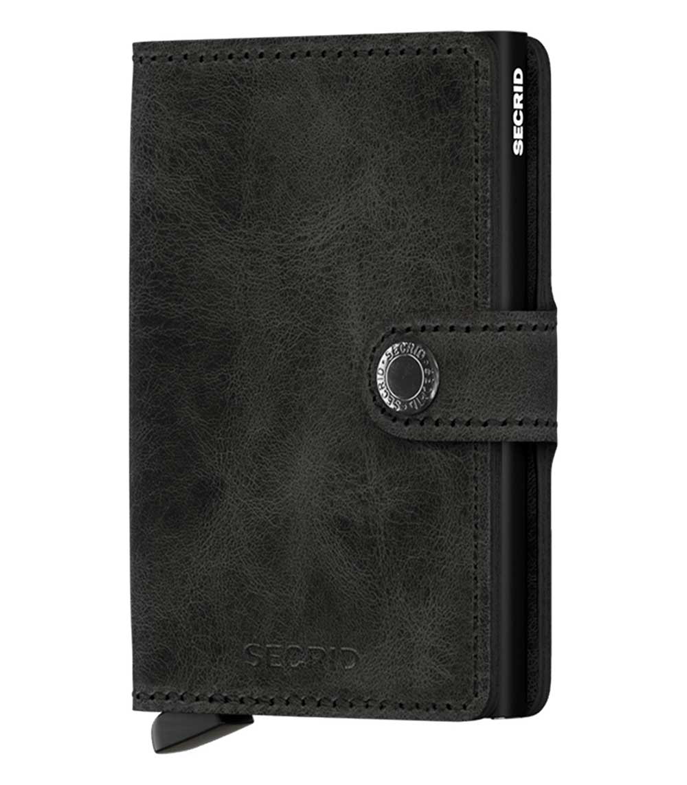 Porte-Carte Miniwallet Vintage Black Secrid