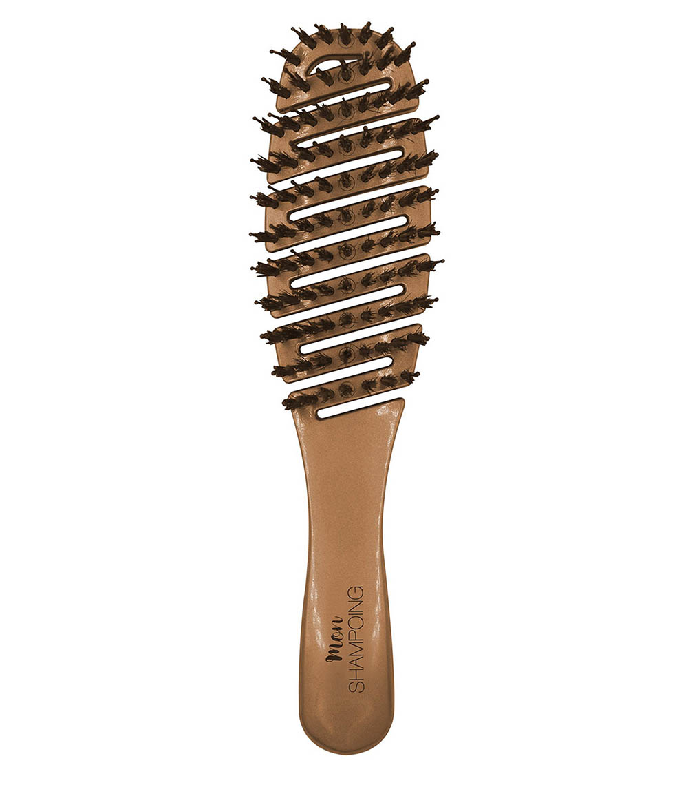Brosse à cheveux bronze Mon Shampoing