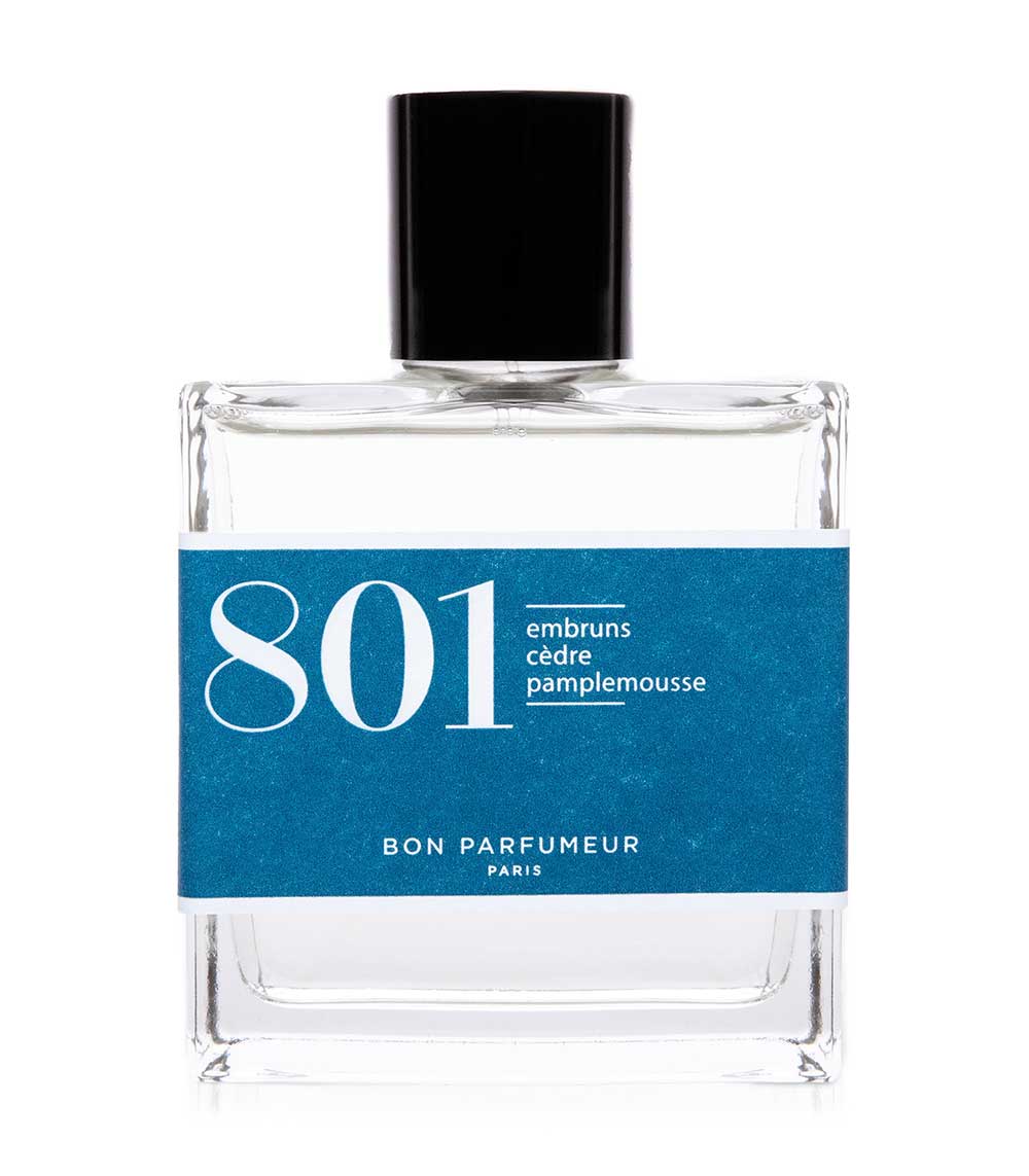 Eau de Parfum 801 Embruns, Cèdre, Pamplemousse 100 ml Bon Parfumeur