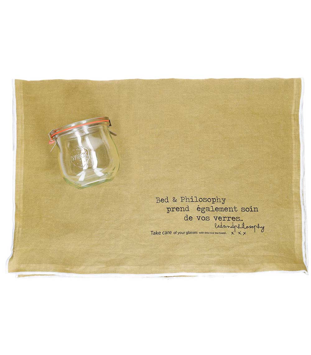 Torchon Cook 45 x 65 cm + bocal (pas de vente web) Bed and Philosophy