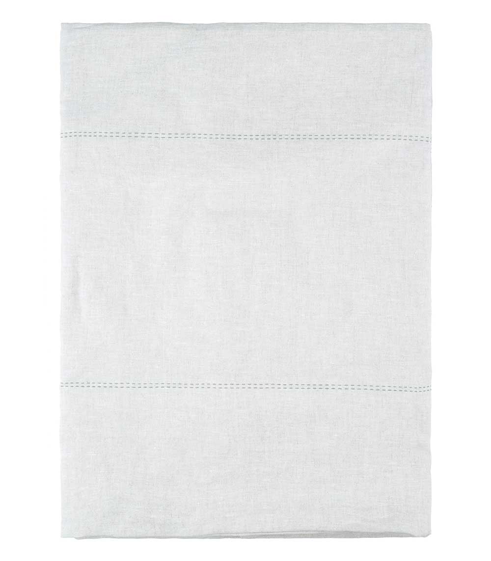 Nappe Rythmo en lin 180x180cm Charvet Editions
