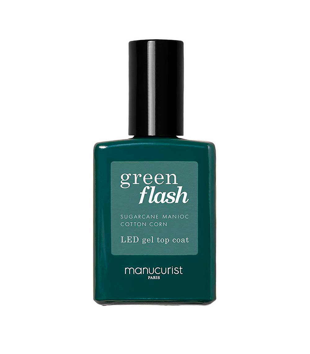 Vernis semi-permanent Top Coat Green Flash Manucurist