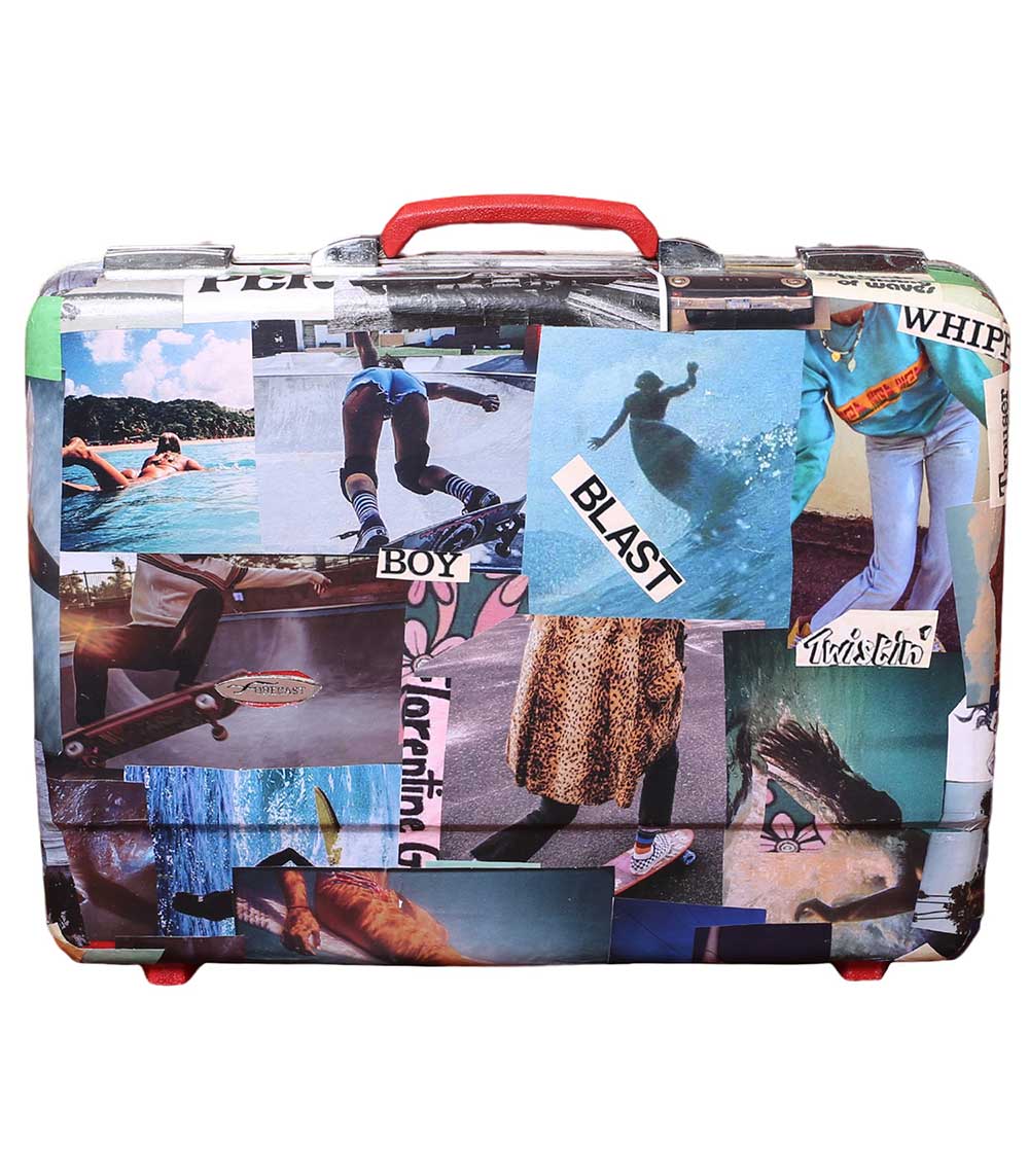 Valise moyenne customisée 52 x 40 x 16 cm Find Your California