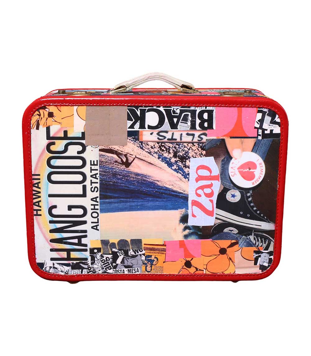 Valise moyenne customisée 46 x 33 x 17 cm Find Your California