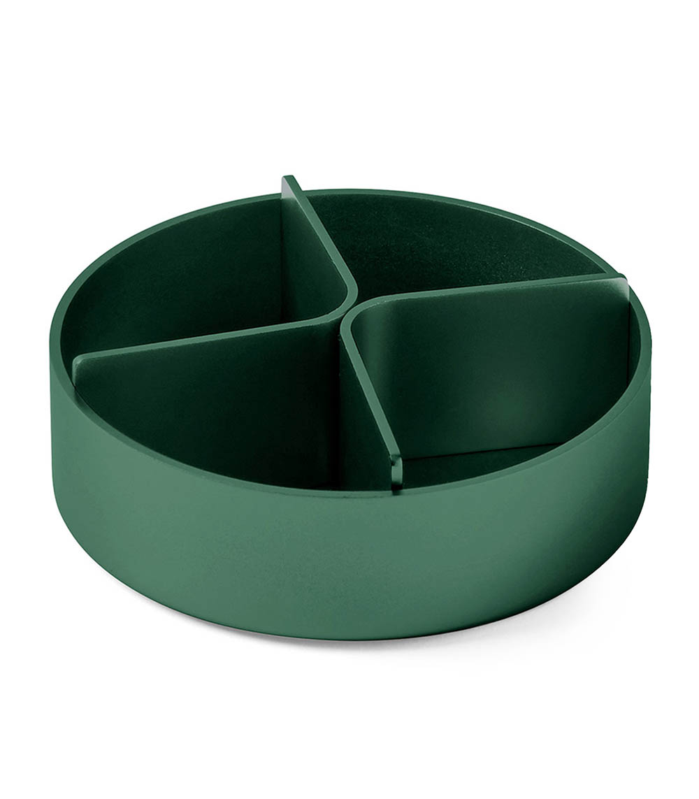 Vide poche de bureau aluminium Lexon