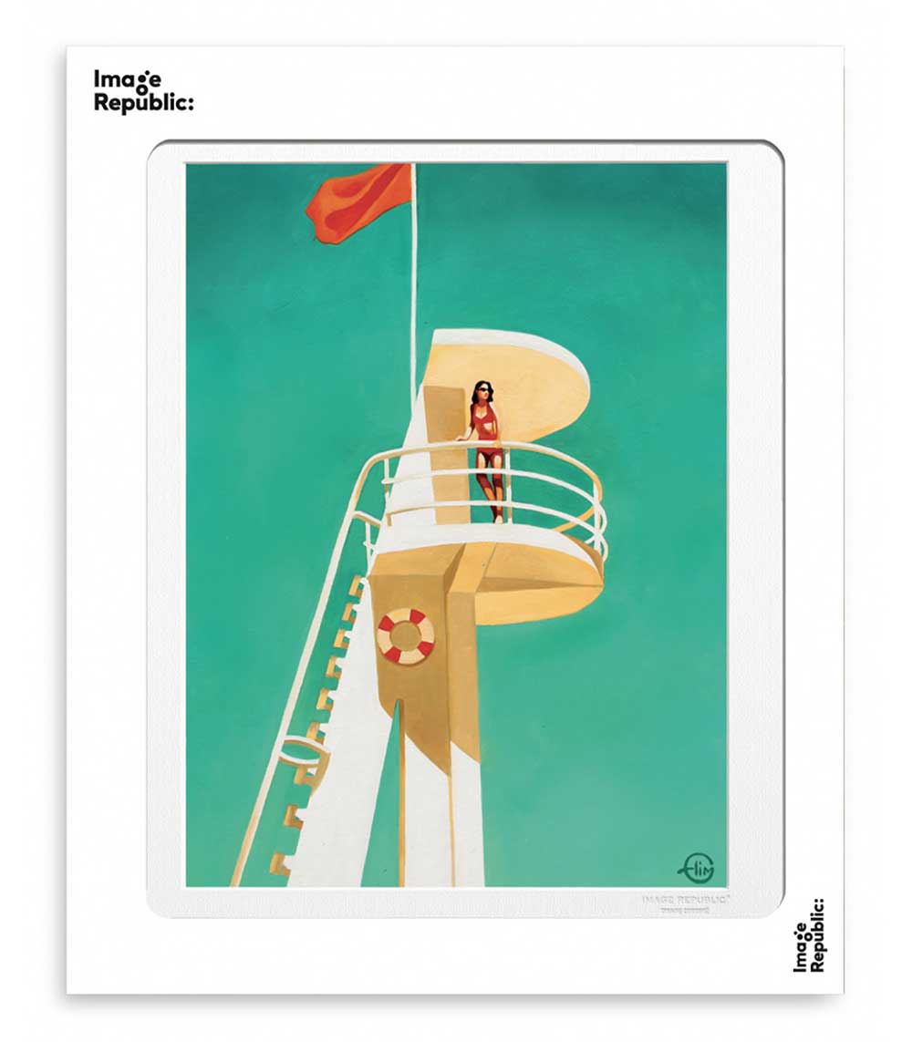 Affiche Moderate to Slight Sea 40 x 50 cm Image Republic