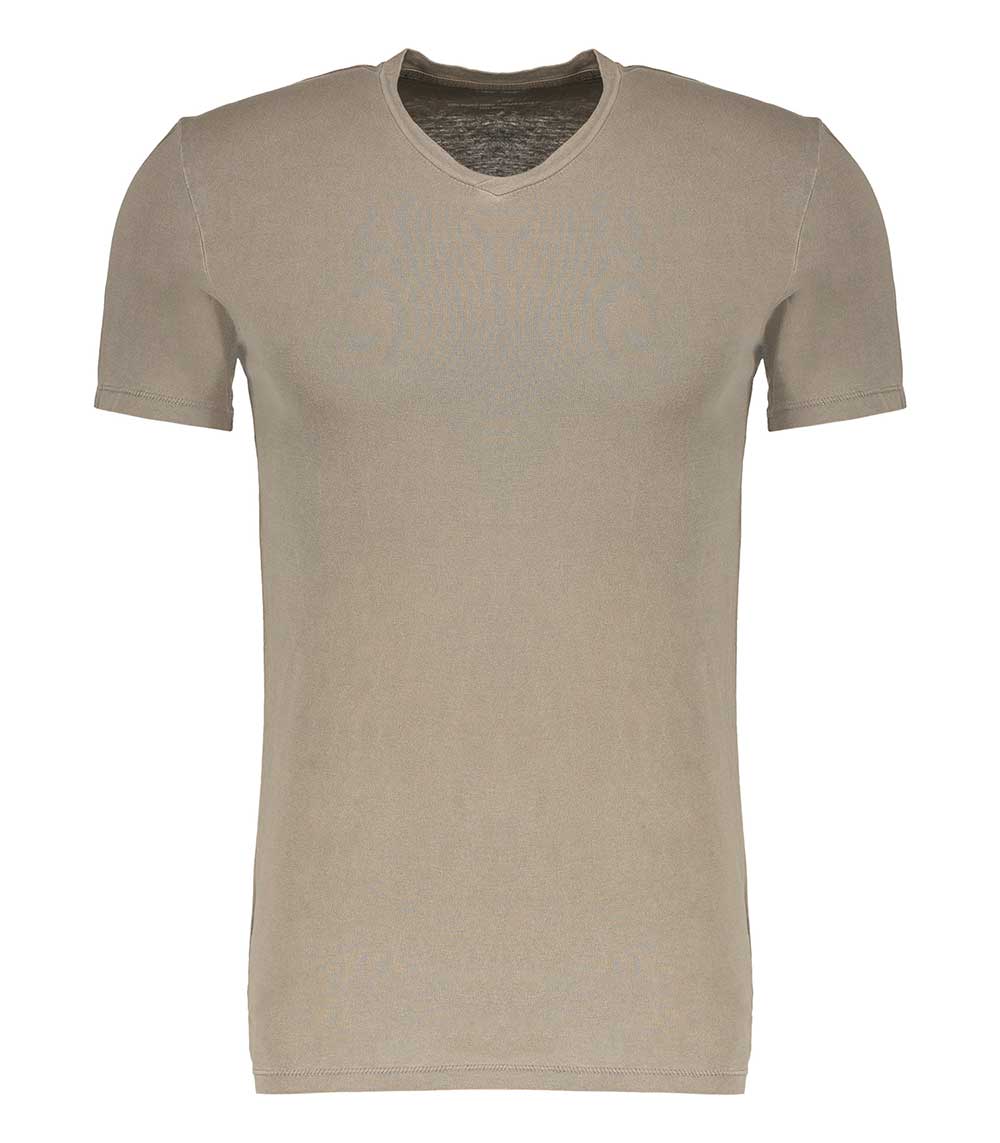 Tee-shirt col V homme Vegiflower American Vintage