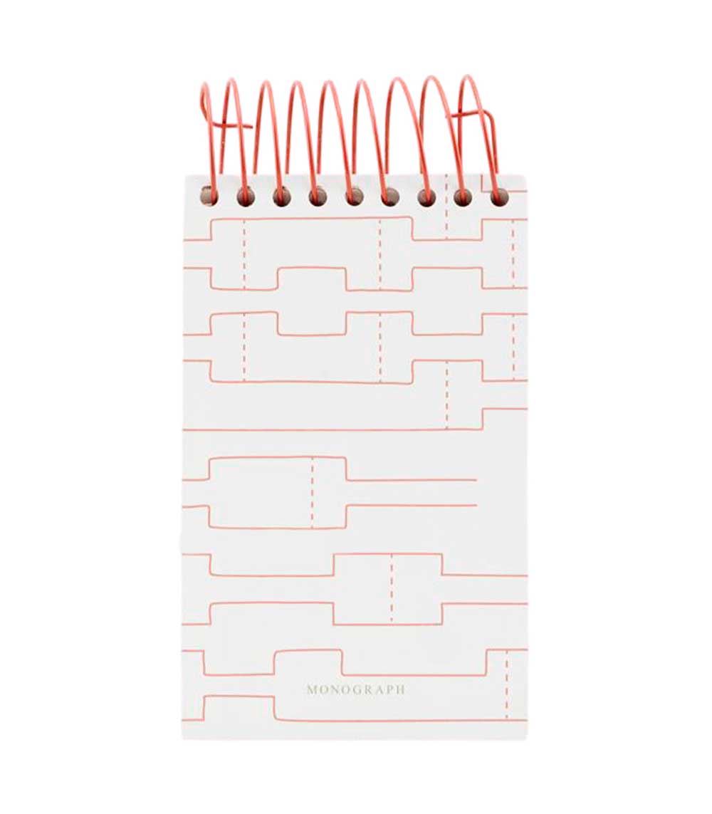 Bloc-notes à spirale Monograph