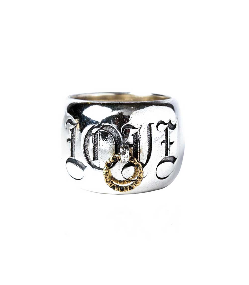 Bague True Love en argent et or Corpus Christi