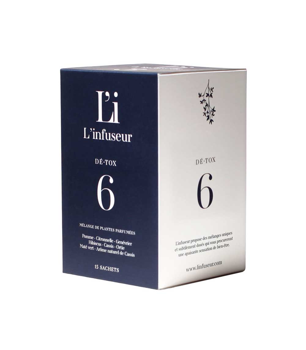 Infusion Détox N°6 sachets L'infuseur