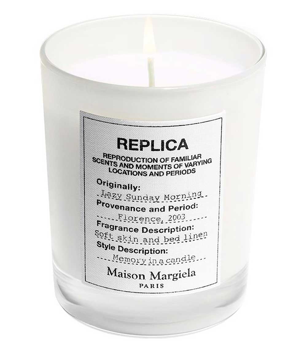 Bougie parfumée Replica Lazy Sunday Morning Maison Margiela