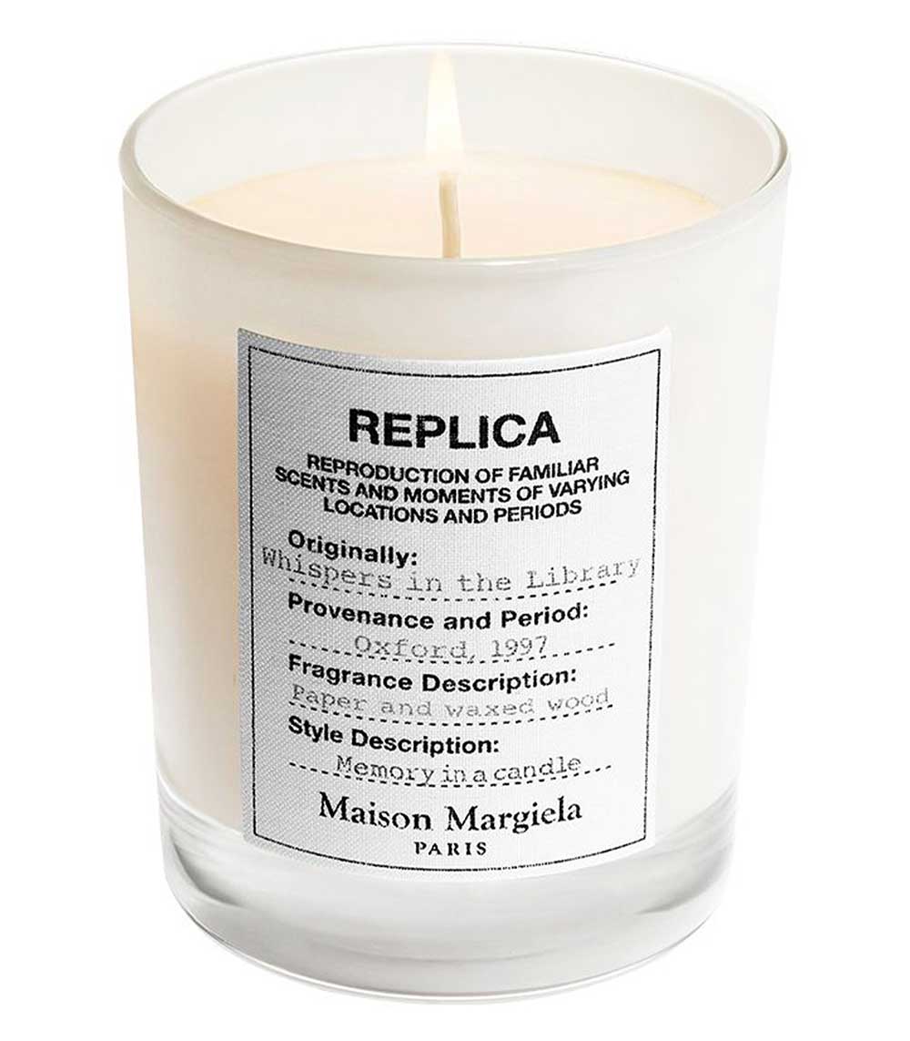 Bougie parfumée Replica Whispers In The Library Maison Margiela