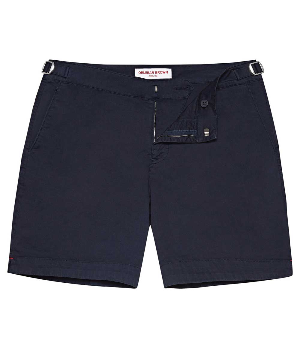 Short homme Bulldog Cotton Twill Navy Orlebar Brown