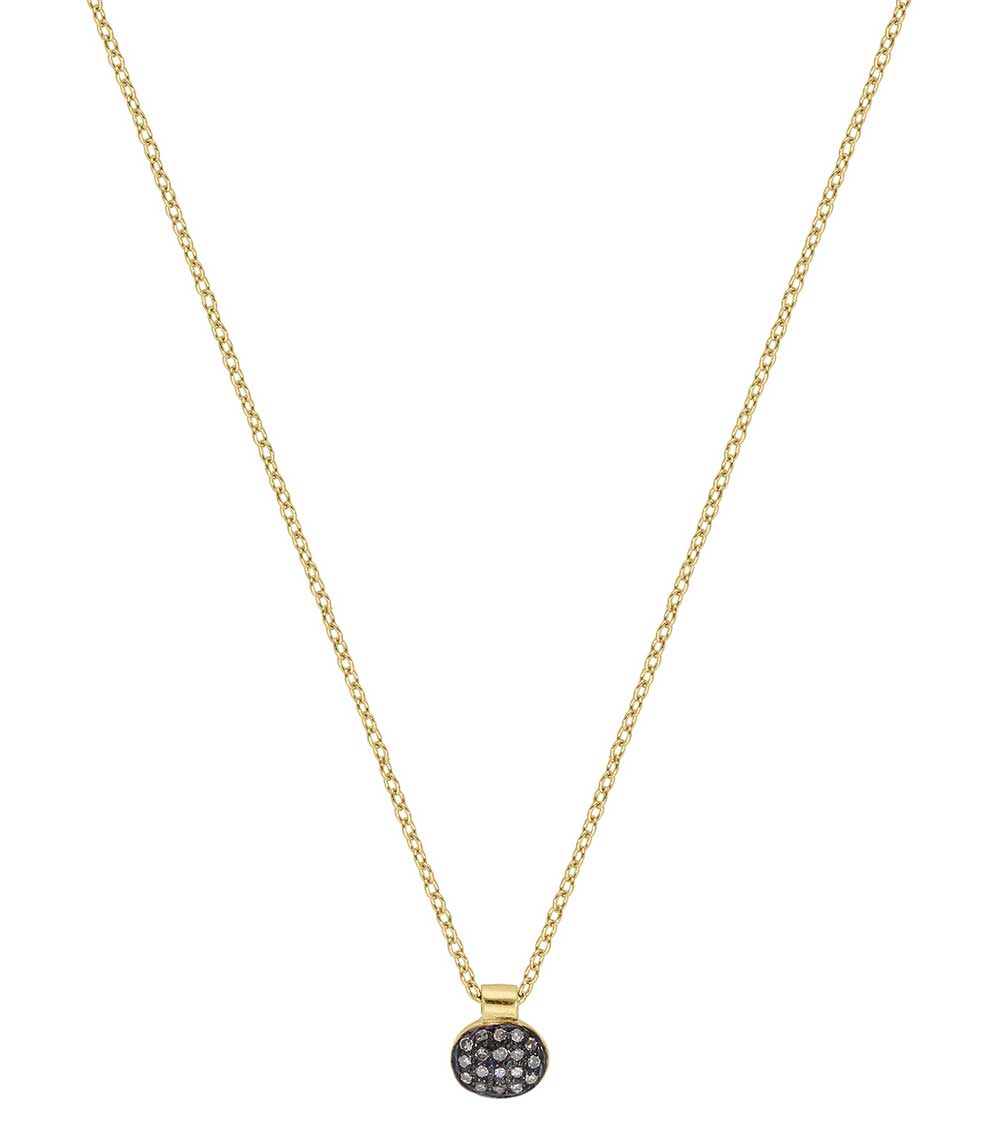 Collier Arno Small Black diamants 5 Octobre