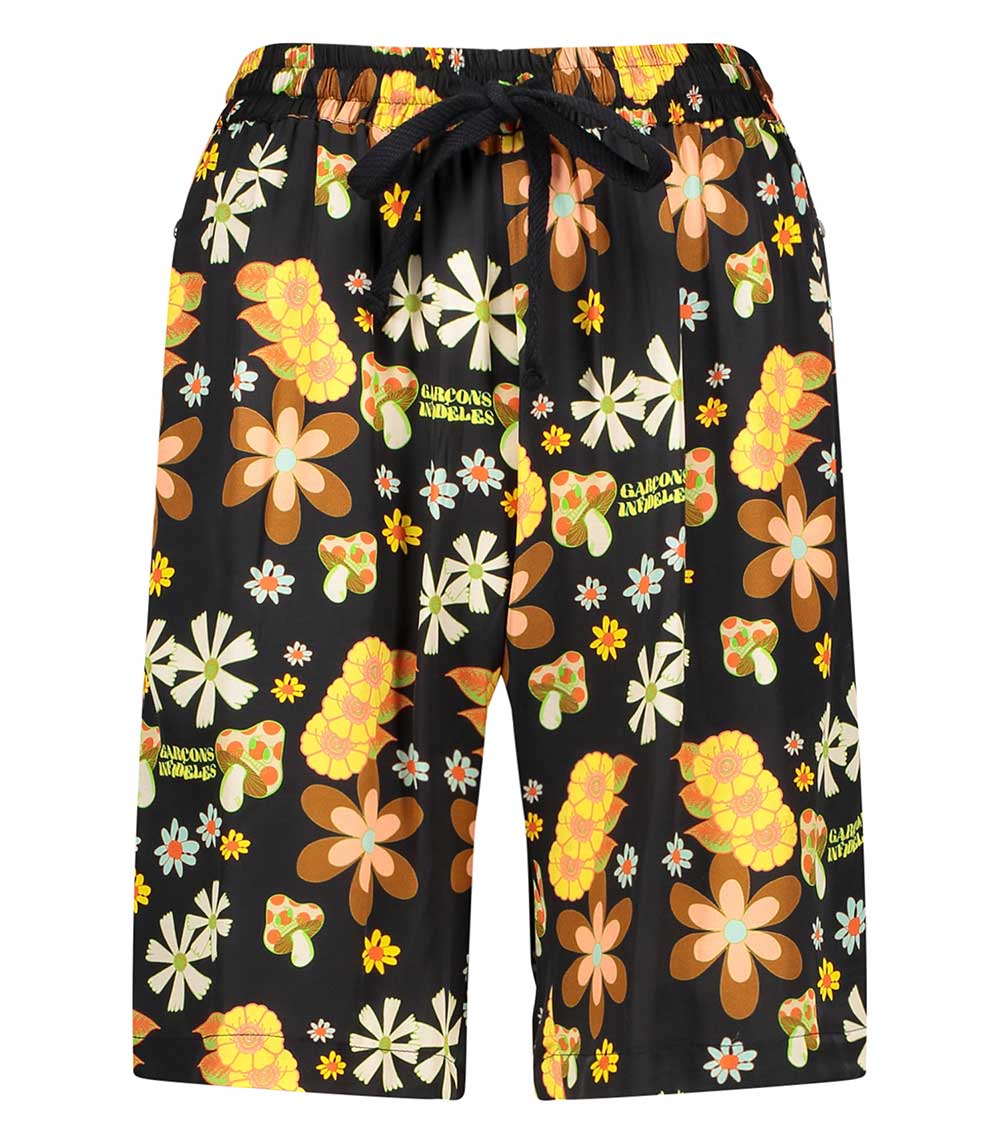 Short Psycho Flowers Garçons Infidèles