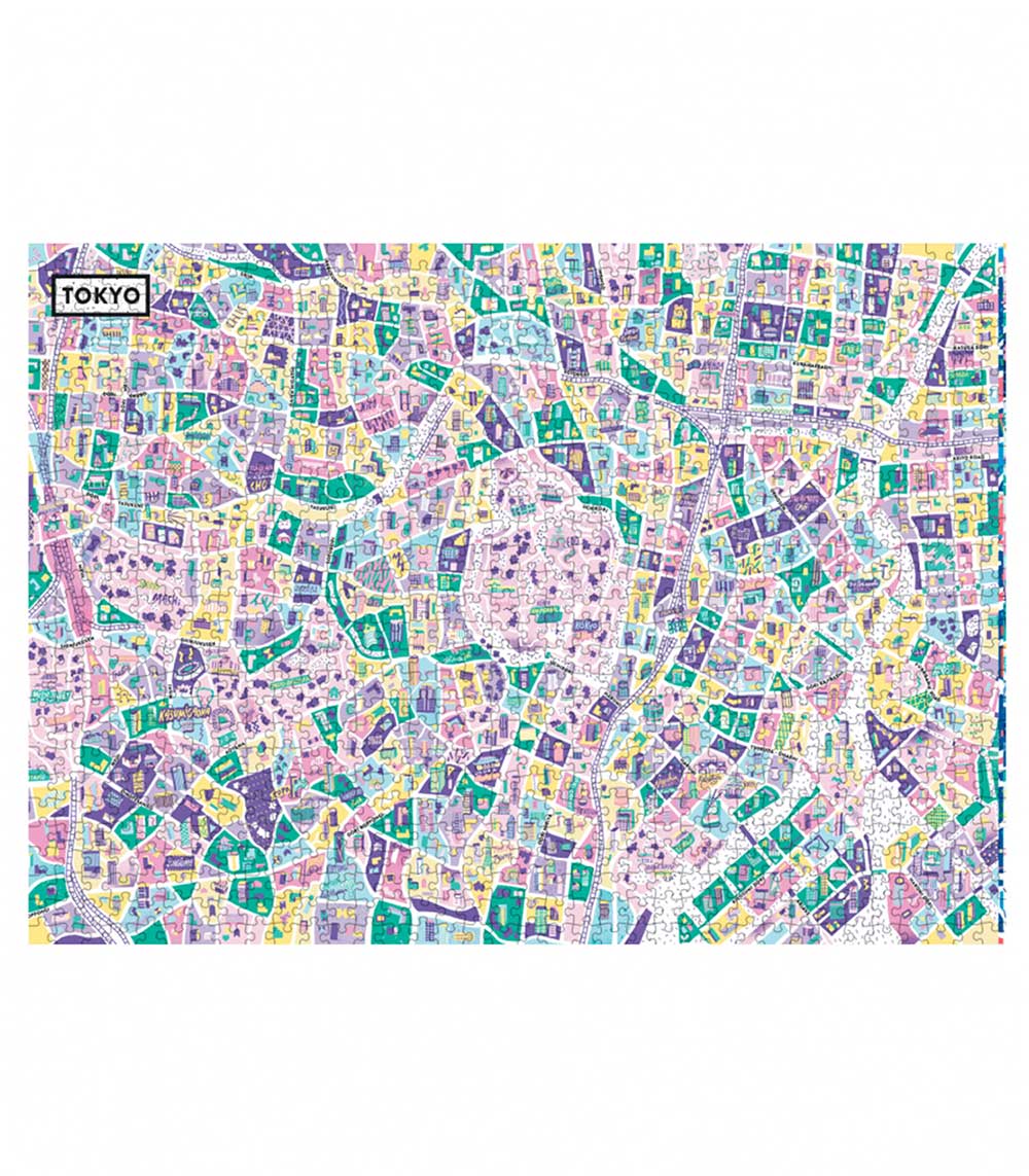 Puzzle Corbineau Tokyo 1000 pièces Image Republic