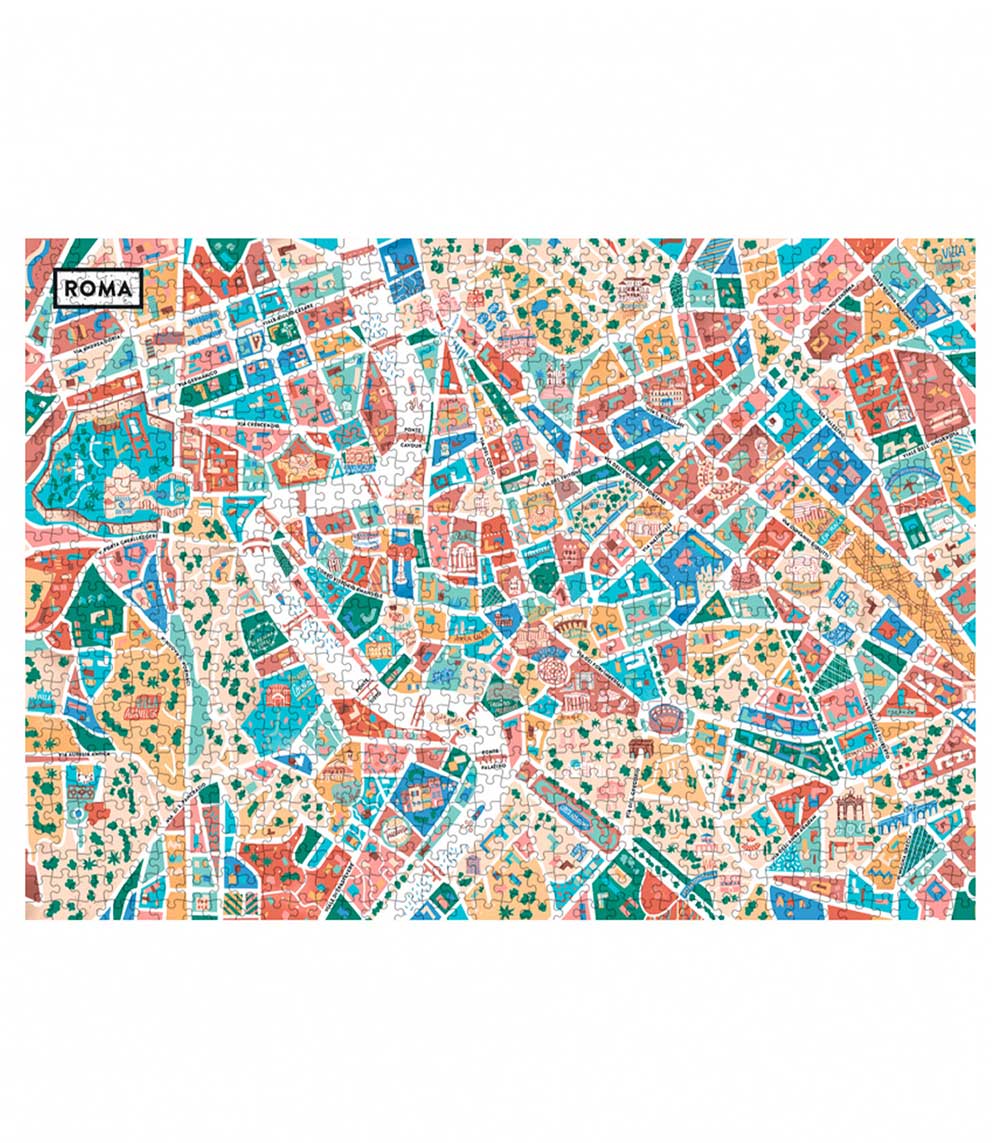 Puzzle Corbineau Rome 1000 pièces Image Republic