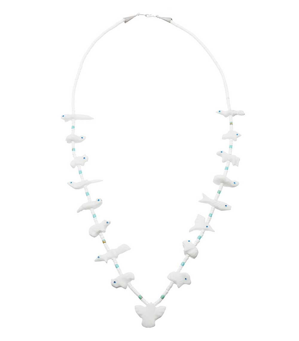 Collier Fétiches Animaux jaspe Harpo