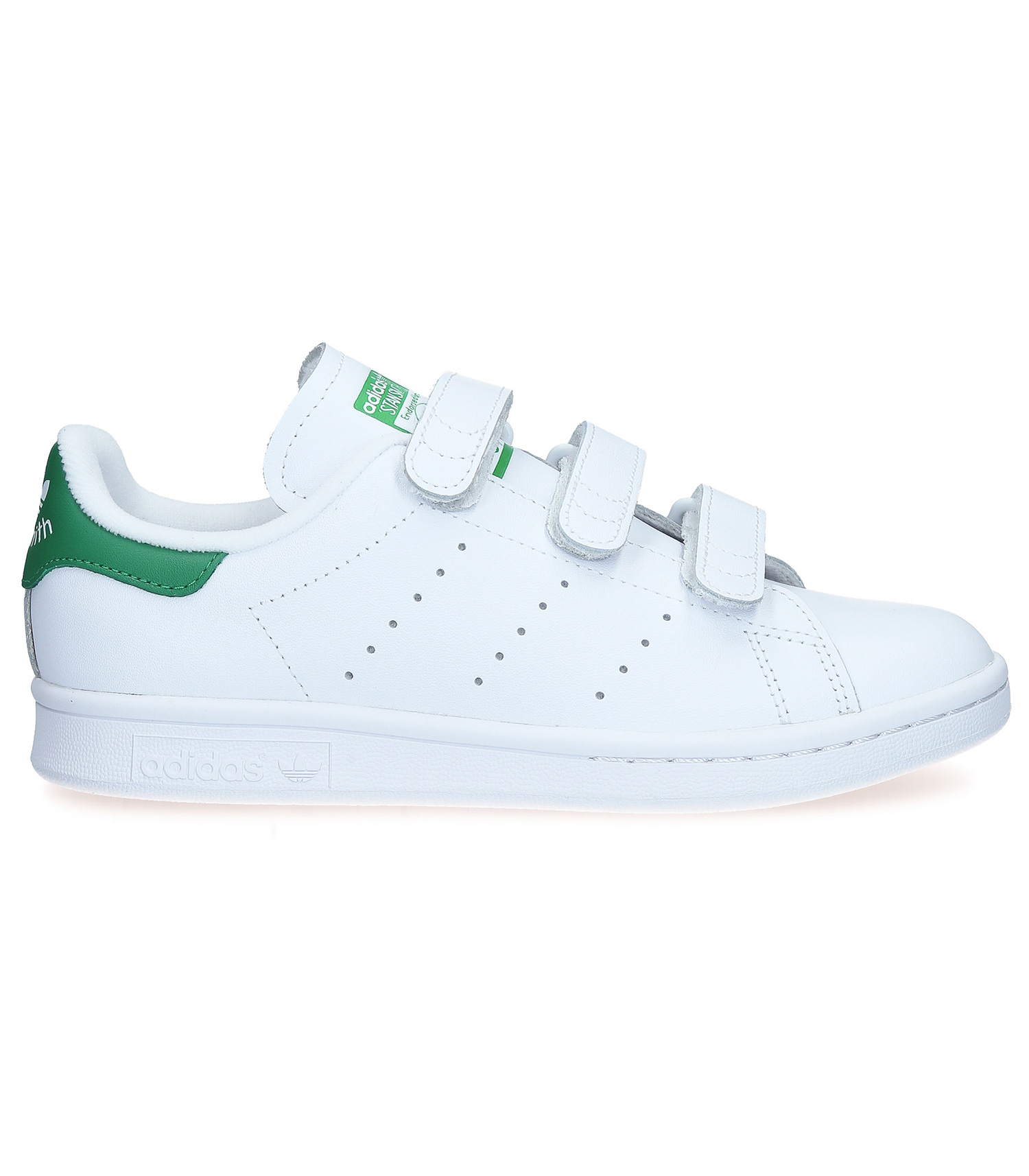 Sneakers Stan Smith CF Blanc/Vert adidas Originals - Jane de Boy Sneakers Stan Smith CF Blanc/Vert adidas Originals - Jane de Boy