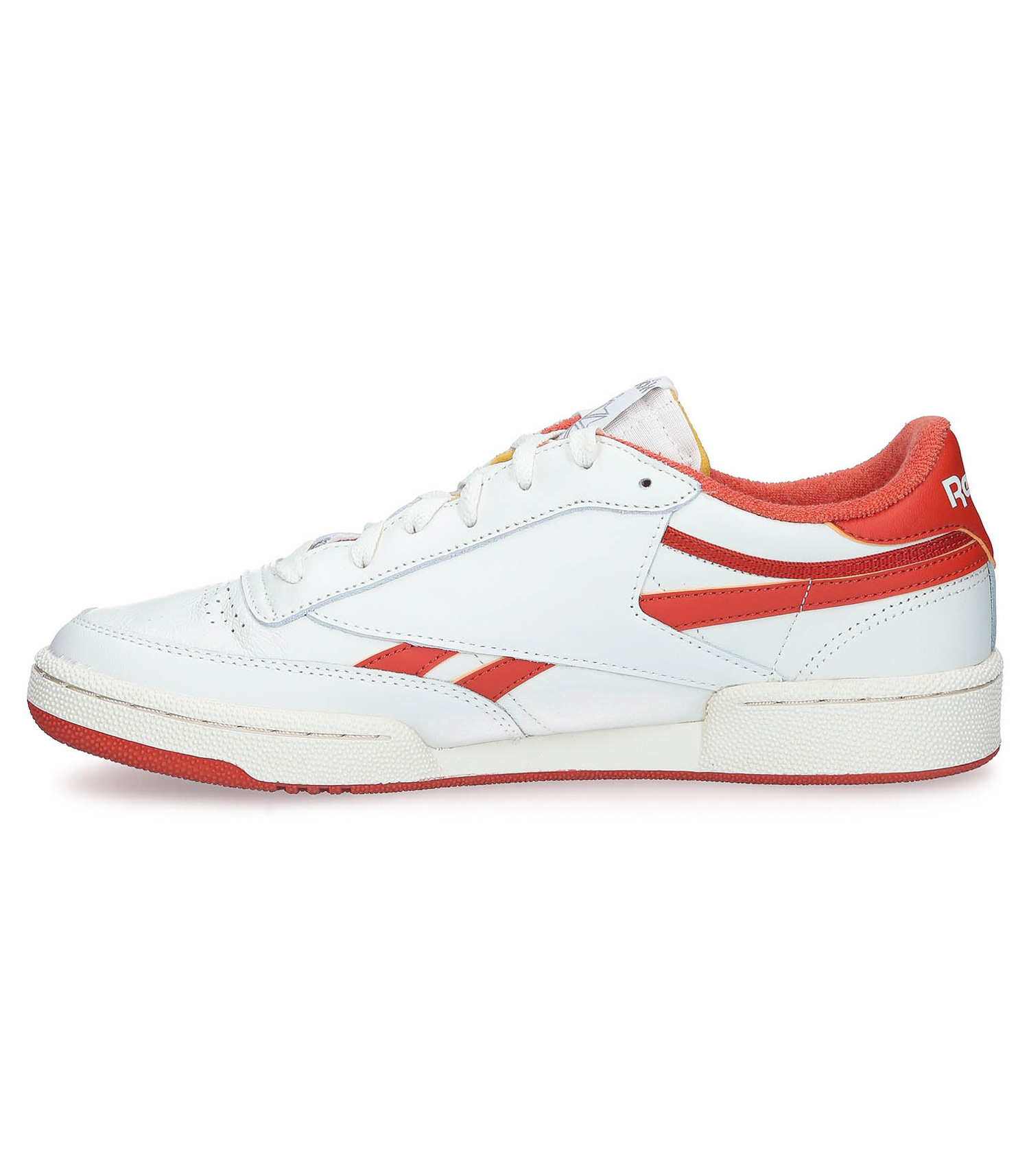 reebok club c femme orange