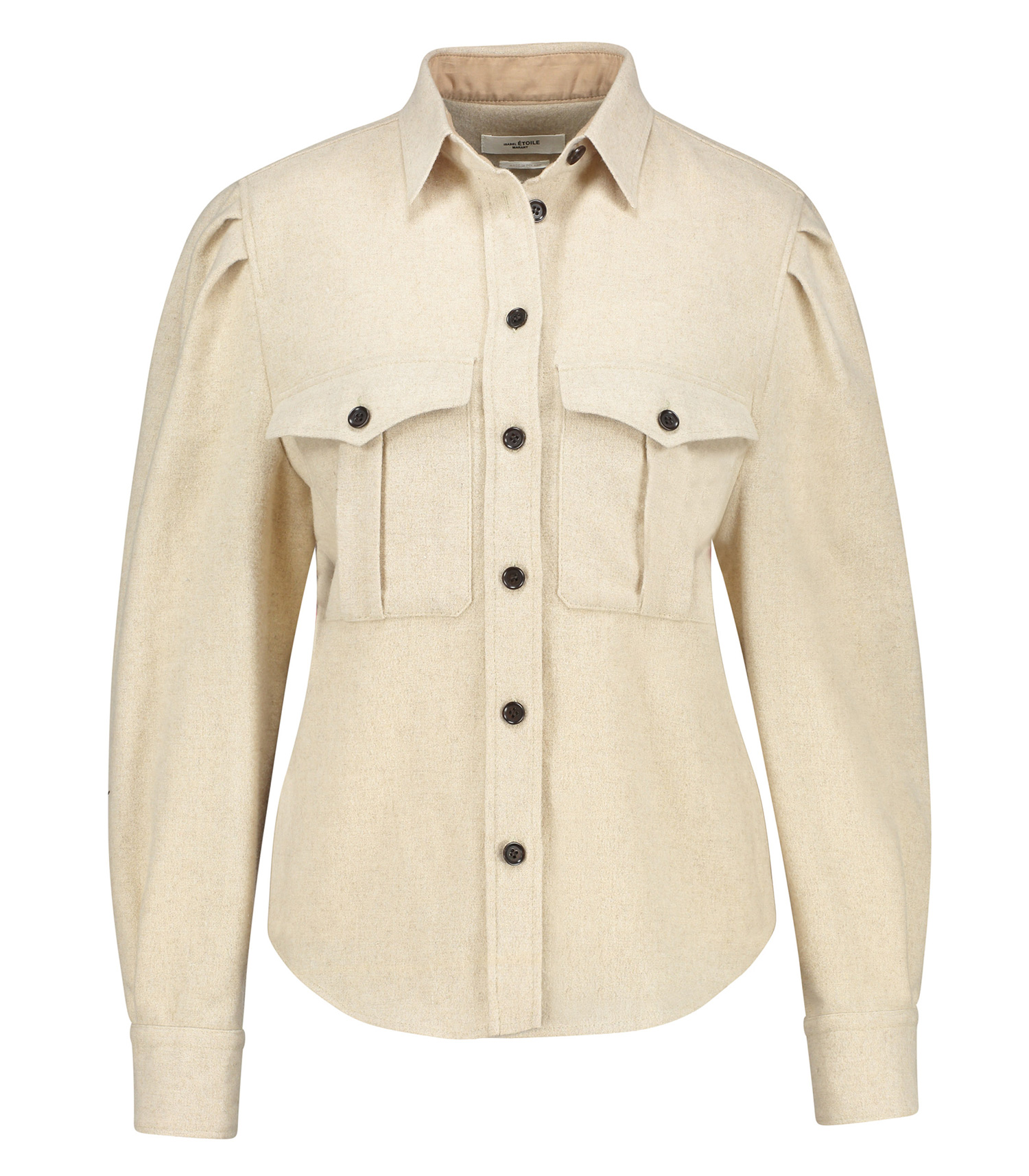 mélangée Isabel Chemise laine Florrie Boy de Marant Étoile en Jane VpzMjqLSUG