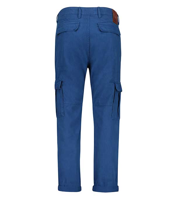 Pantalon cargo homme Fred Navy Reiko