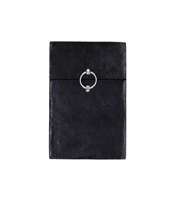 Étui à cigarettes Jane B. en cuir Mawé Attaher