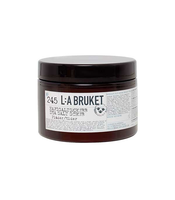 Gommage exfoliant au sel marin n°245 Fleur de Sureau 420 g L:a Bruket