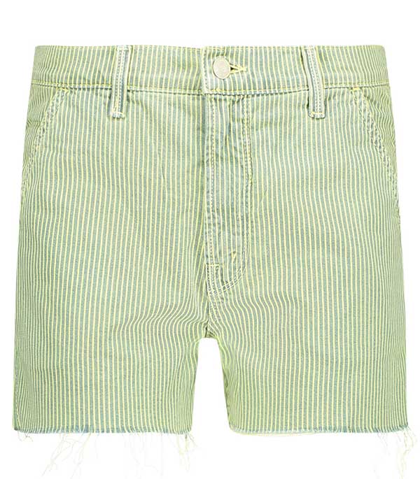 Short rayé Utility Fray Mother - Taille 28 à -30%