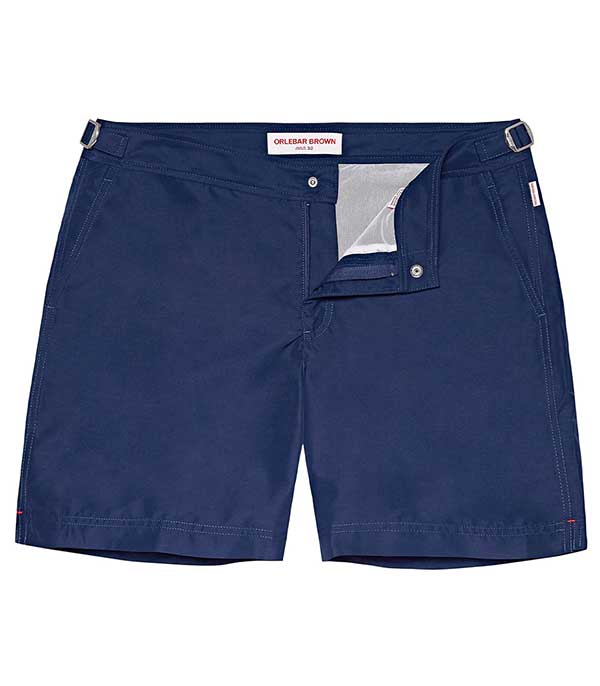Short de bain homme mi-long Bulldog II Blue Wash Orlebar Brown - Taille 30