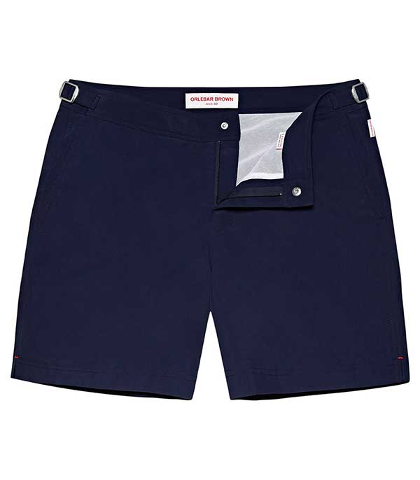 Short de bain homme mi-long Bulldog II Navy Orlebar Brown - Taille 30