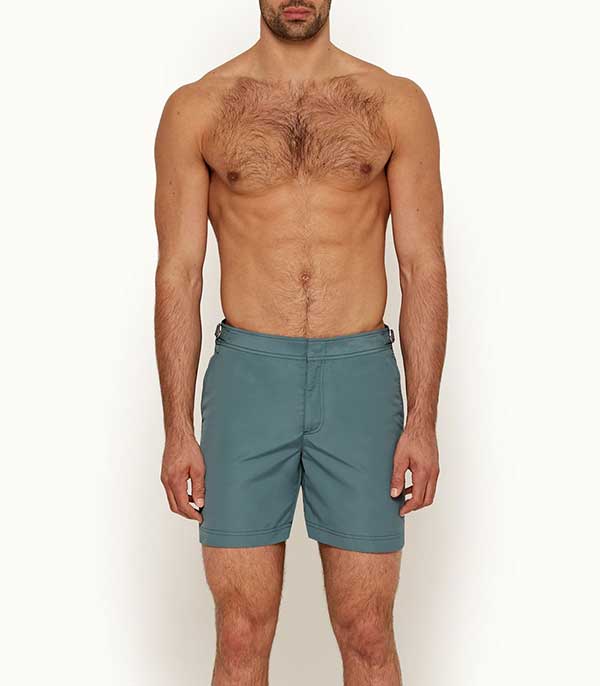 Short de bain homme mi-long Bulldog II Sage Orlebar Brown